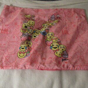 Justice Pink "K" Pillow Sham